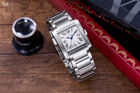 cartier tank francaise small second hand|cartier tank francaise large automatic.